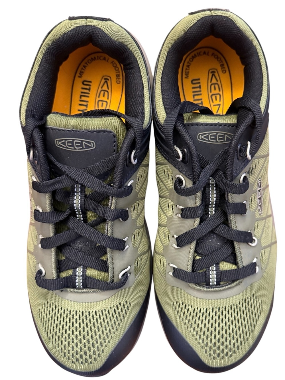 KEEN Utility KonnectFit EH Alloy Toe Low Safety Shoes Womens 10W Wide Green NWOT - Picture 2 of 16